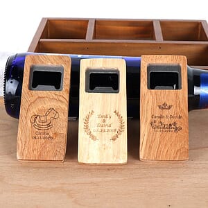 Wooden Handle Bottle Opener