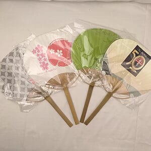 Circular Fan / Handmade Bamboo Fan