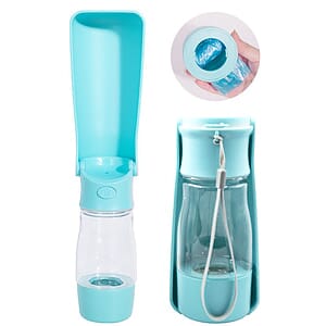 Double-layer Portable Pet Folding Drinker / Food Storage