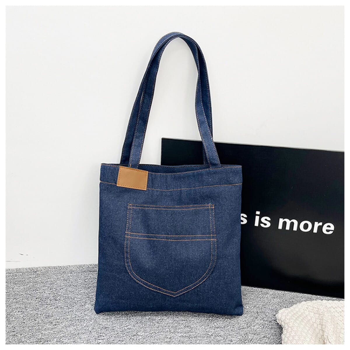 Denim Canvas Bag