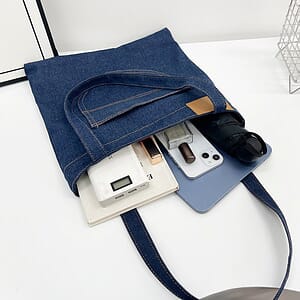 Denim Canvas Bag