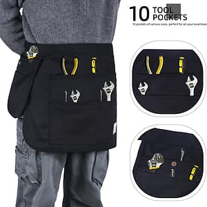 Half Apron With Tool Pockets