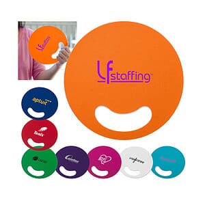 Round PP Hand Fan