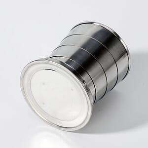 Retractable Stainless Steel Portable Keychain Wine Glass