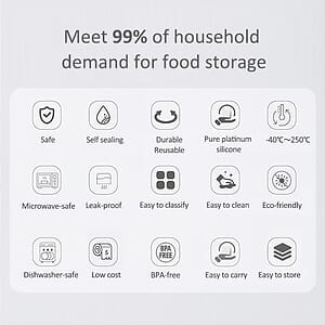 Reusable Food Storage Bags
