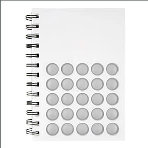 Silicone Bubbles Notebook