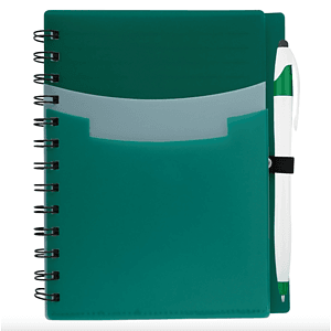 Pocket Notebook With Pen Hardcover