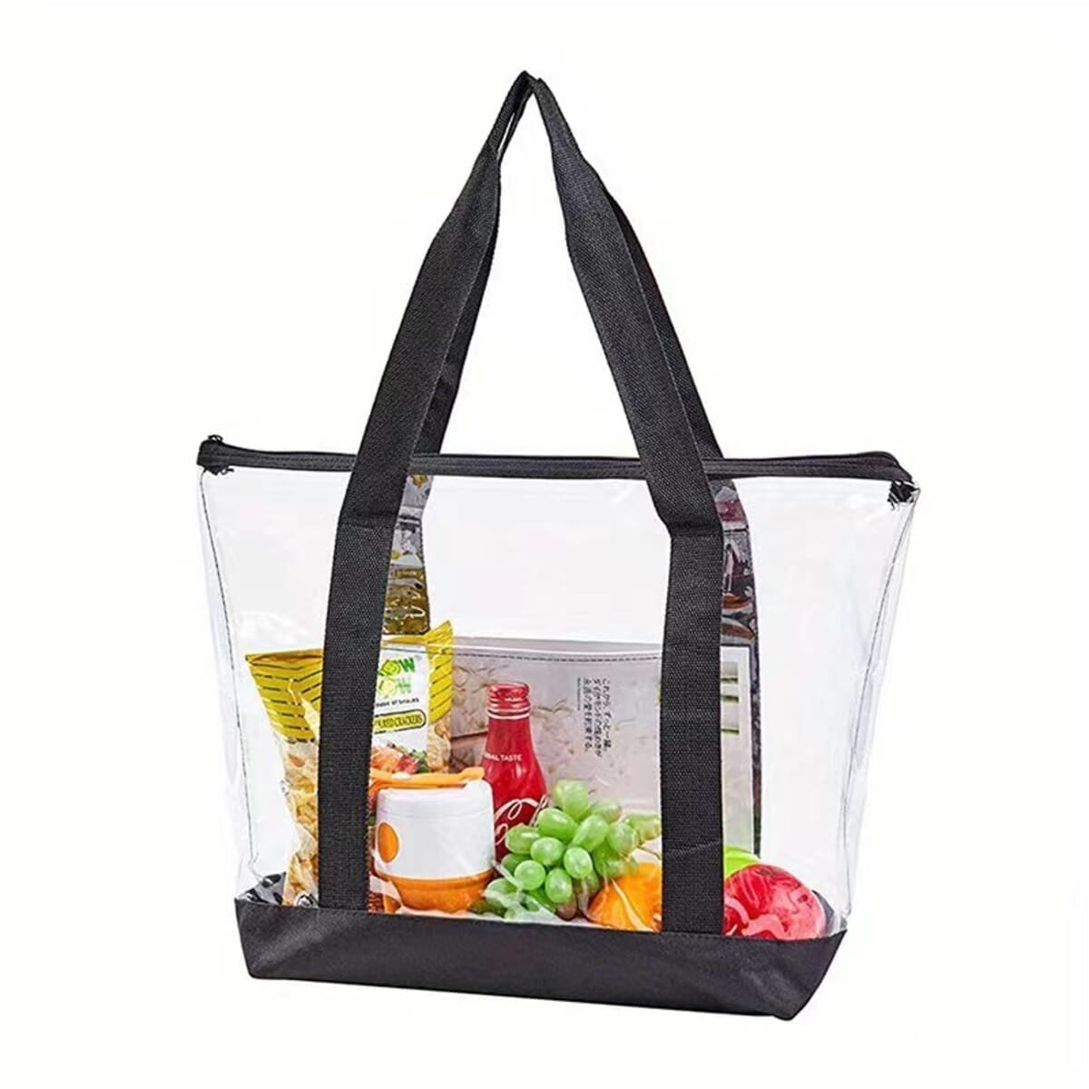 Waterproof Clear PVC Tote Bag