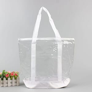 Waterproof Clear PVC Tote Bag