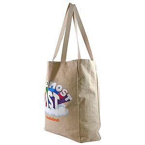 Full Side Gusset Cotton Tote, with Cotton Handles & Sublimated Liner