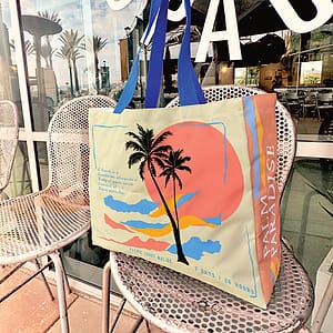 Large Full Side Gusset Tote (16"H x 18"W x 7"D)