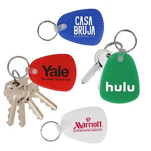 Plastic Key Tag