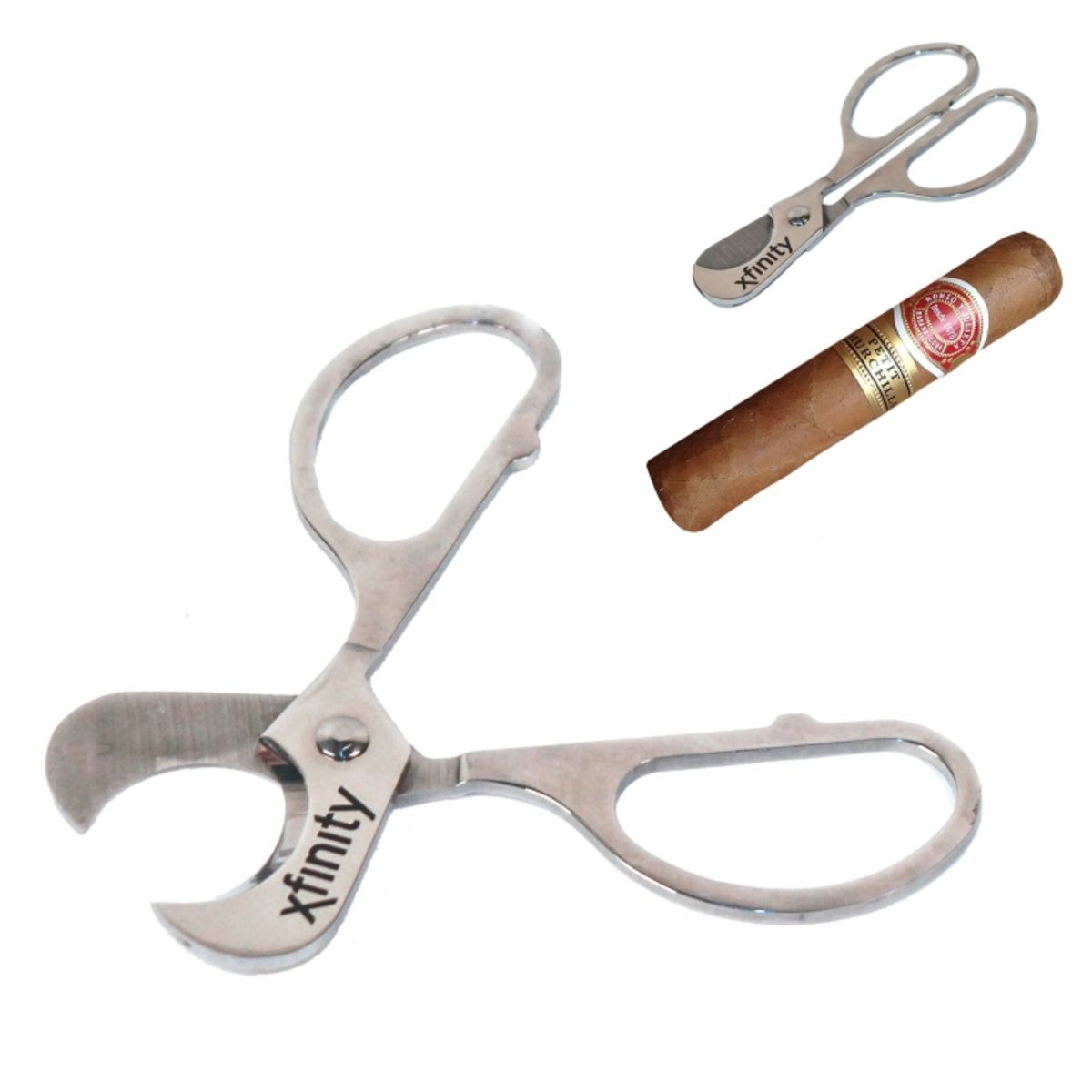 Custom Scissor cigar cutter Customized With Your Logo Monterey Promo