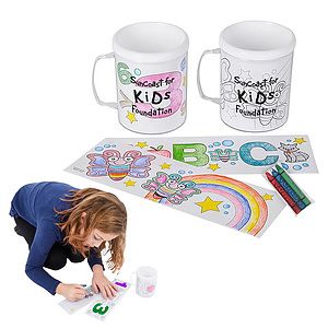 8oz Mug & Crayon Set
