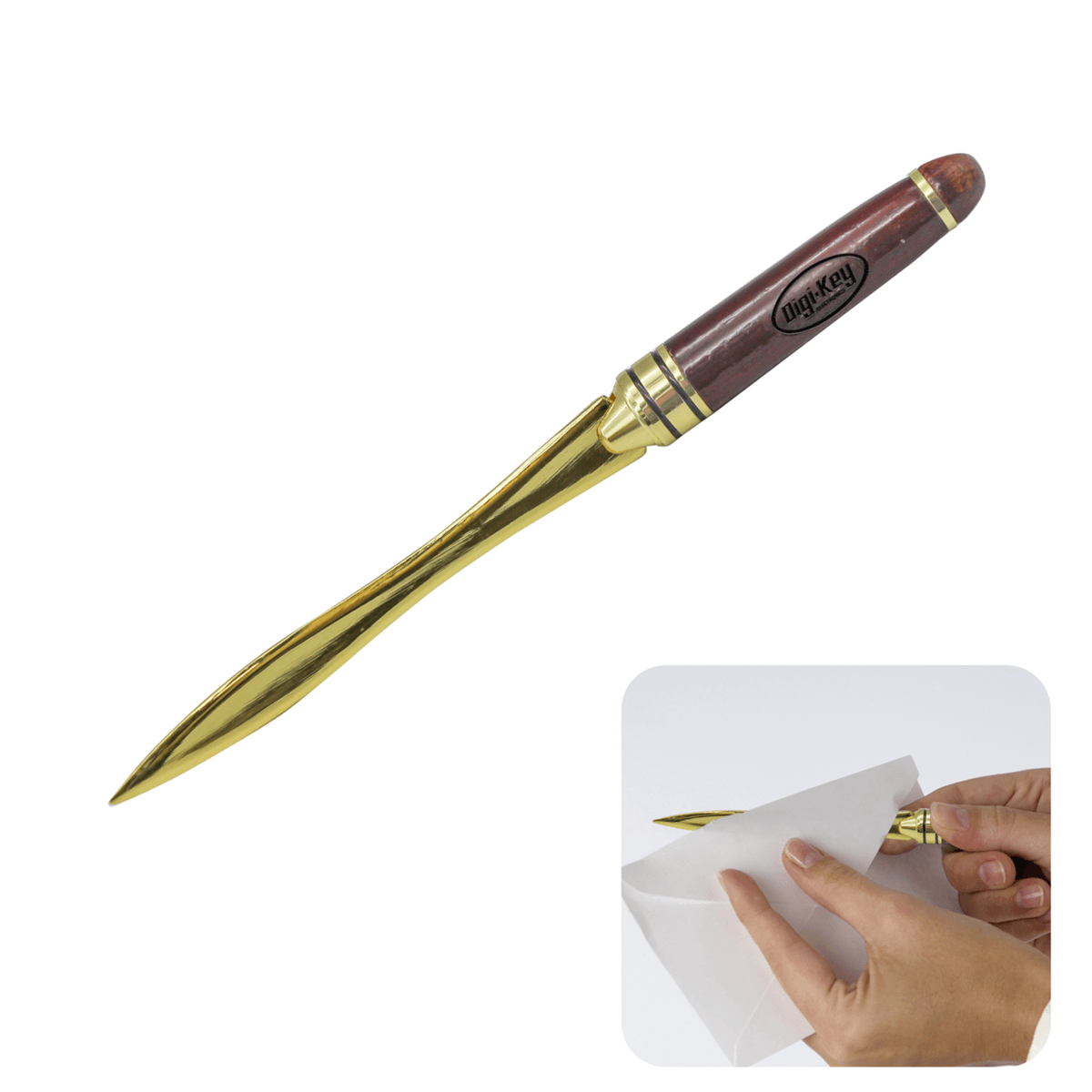 Rosewood letter opener Vertika Promos