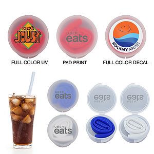 Silicone Straw w/ Case