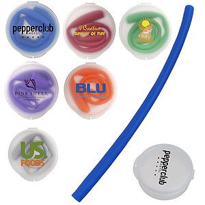 Silicone Straw w/ Case