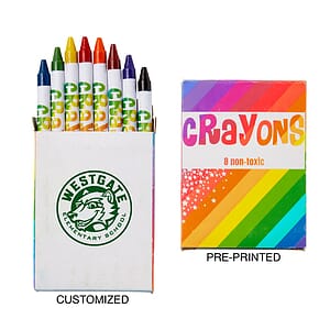 8pk Crayons