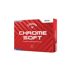 Callaway Chrome Soft Golf Balls - White