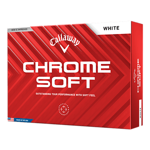 Callaway Chrome Soft Golf Balls - White