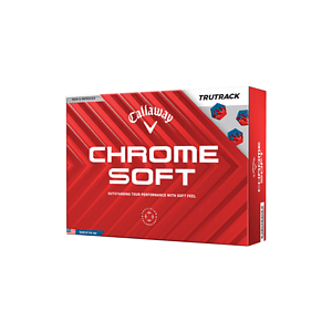 Callaway Chrome Soft TruTrack Golf Balls - White