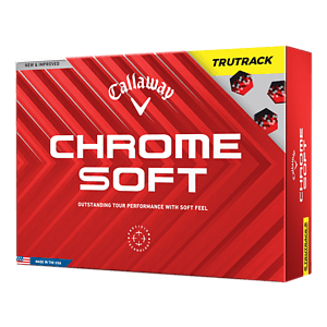 Callaway Chrome Soft TruTrack Golf Balls - Yellow