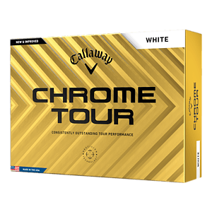 Callaway Chrome Tour Golf Balls - White