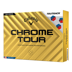 Callaway Chrome Tour TruTrack Golf Balls - White