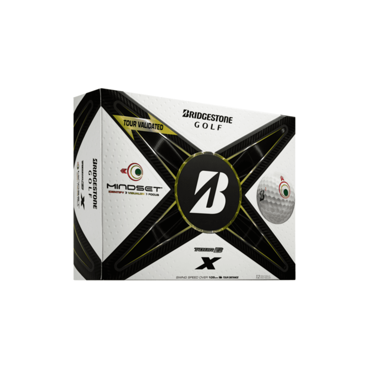Bridgestone TOUR B X MindSet Golf Balls