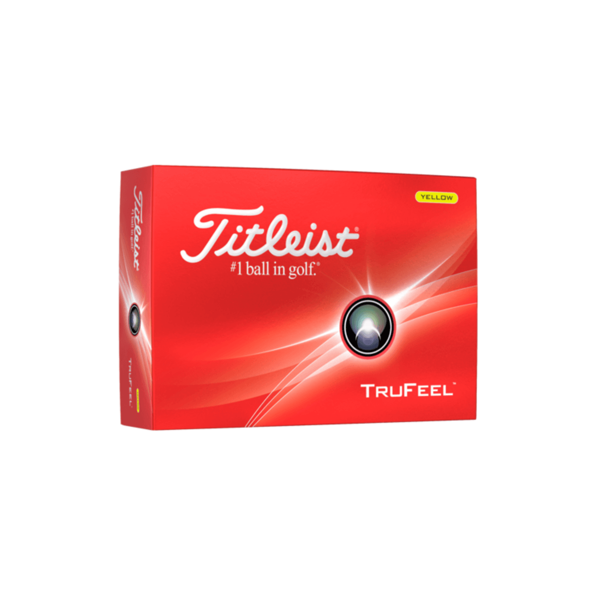 Titleist TruFeel Golf Balls - Yellow