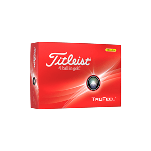 Titleist TruFeel Golf Balls - Yellow