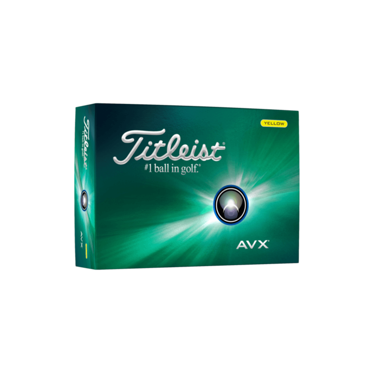 Titleist AVX Golf Balls - Yellow