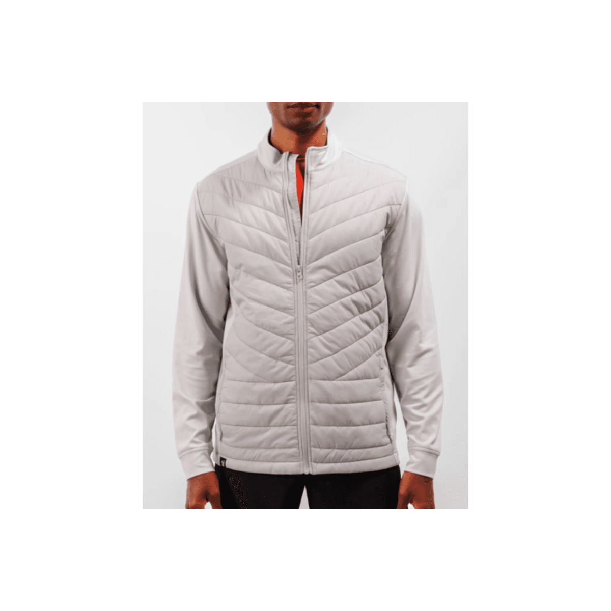 Waggle Range Men's Puffer Jacket - Cool Gray