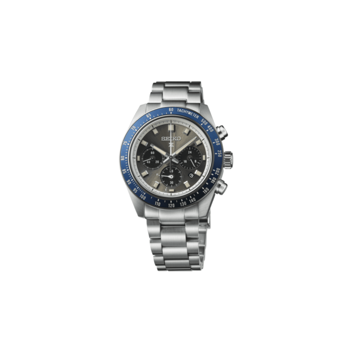Seiko Men's Prospex Speedtimer Solar Chronograph Stainless Steel Watch