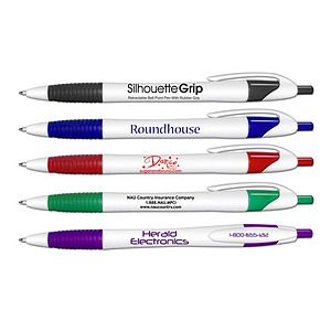 Silhouette Grip Retractable Ballpoint Pen