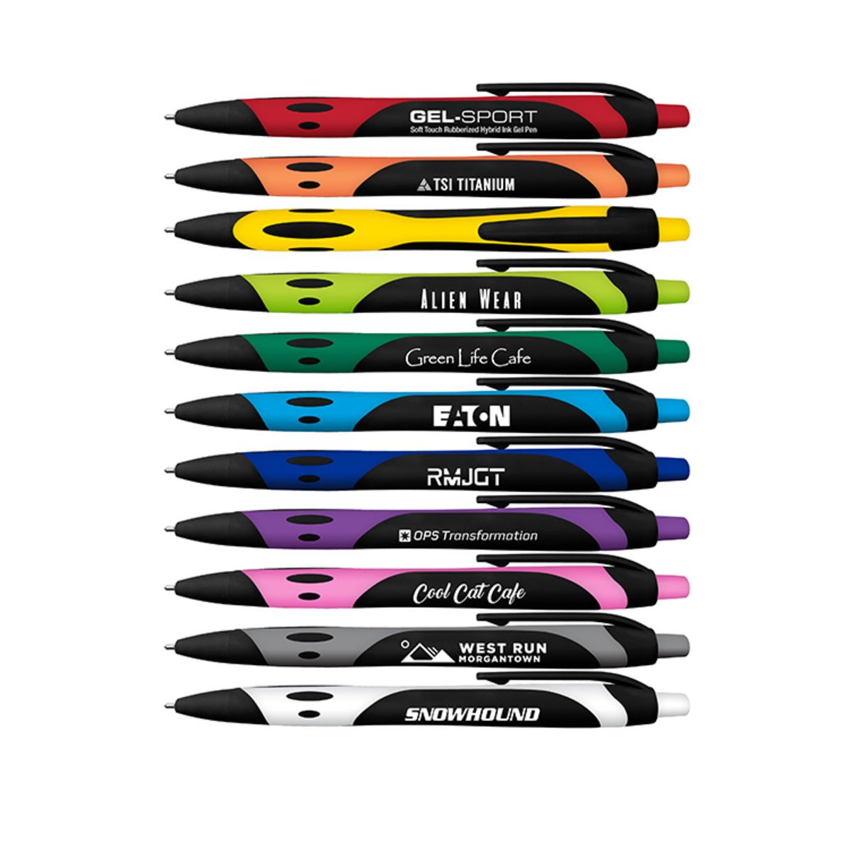 Gel Sport Soft Touch Rubberized Hybrid Ink Gel Pen - Black Ink