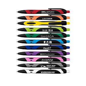 Gel Sport Soft Touch Rubberized Hybrid Ink Gel Pen - Black Ink