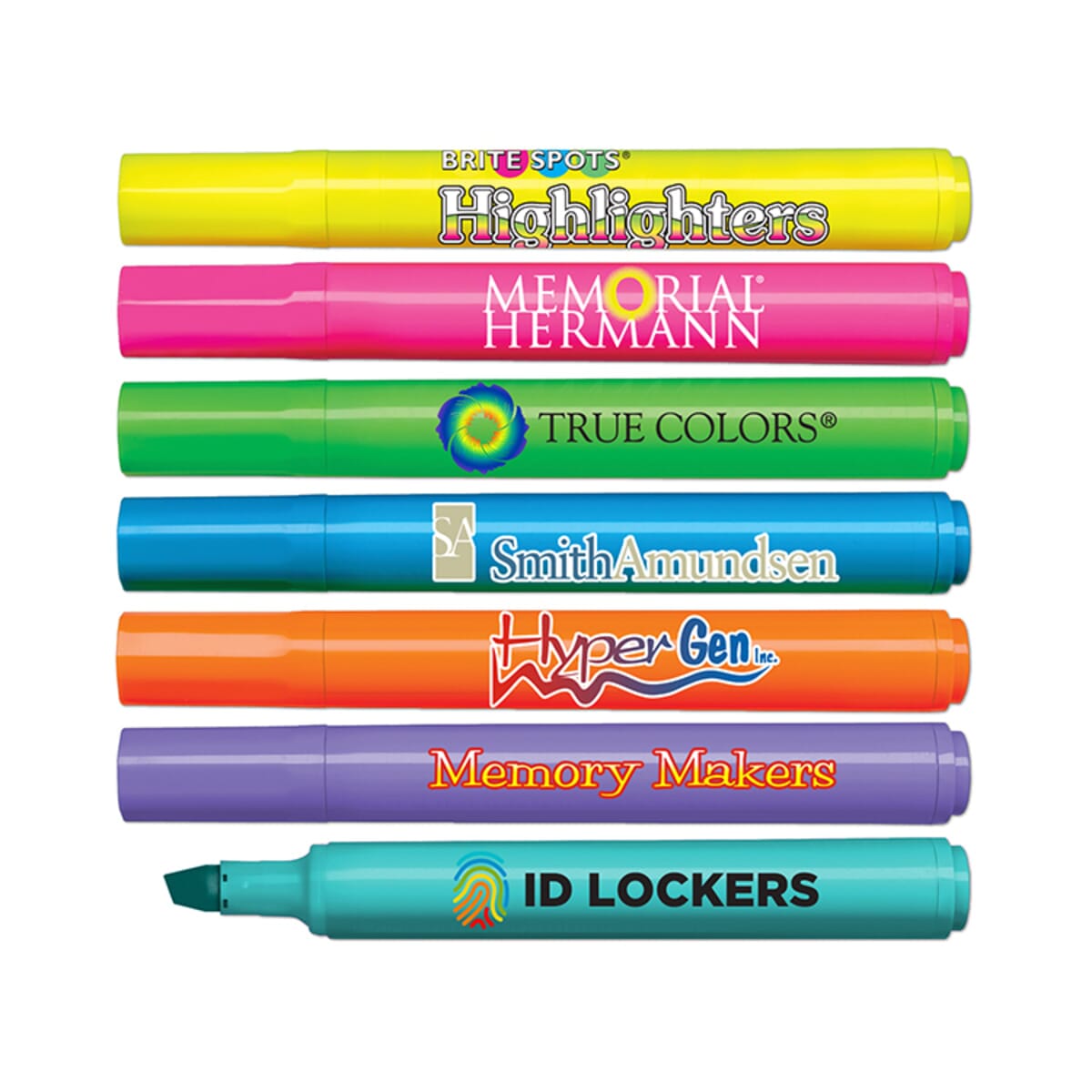 Brite Spots Jumbo Fluorescent Highlighter - USA Union Made