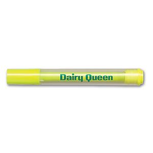 Brite Spots Clear Barrel Jumbo Highlighter - USA Union Made