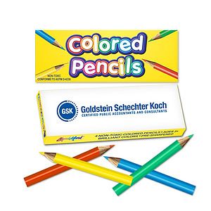 Mini Colored Pencil Four Pack