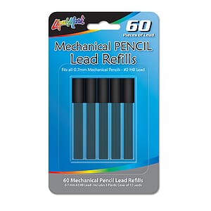60ct Mechanical Pencil #2 HB Lead Refill Set