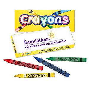 Four Pack Crayon Box