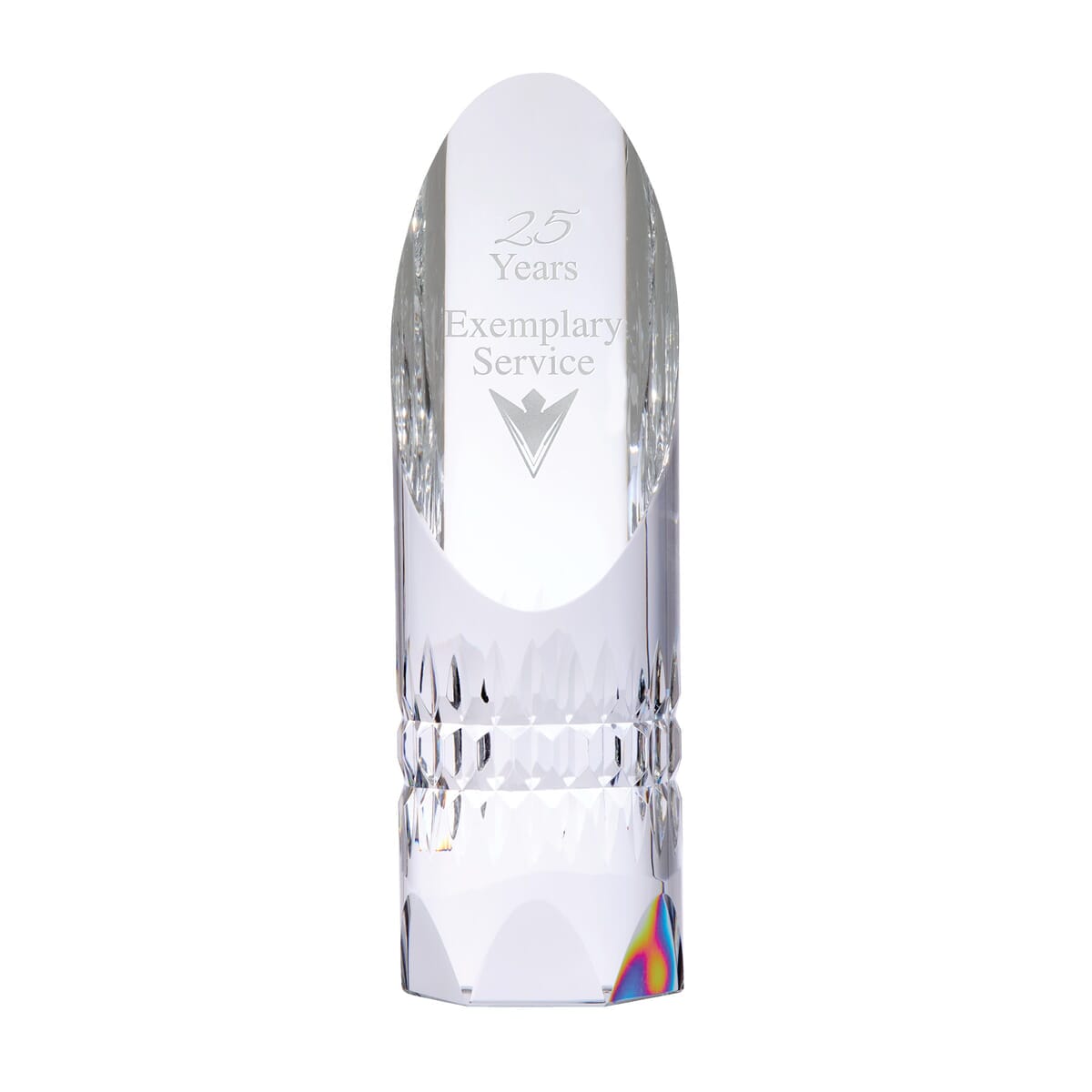 Alphard Slanted Crystal Trophy
