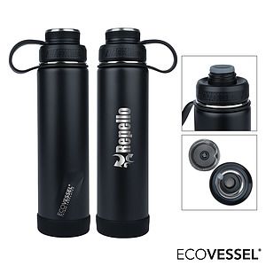 EcoVessel Boulder 24 oz. Vacuum Insulated Water Bottle  