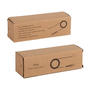 Virgo 9' RPET 5-in-1 Charging Cable