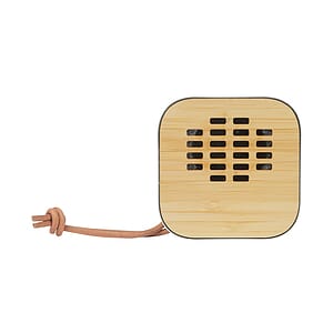 Asher 3W Recycled Aluminum / Bamboo Wireless Speaker