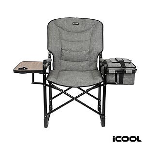 iCOOL Twin Peaks Deluxe Camping Chair With 18-Can Cooler