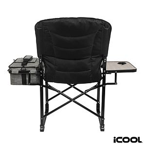 iCOOL Twin Peaks Deluxe Camping Chair With 18-Can Cooler