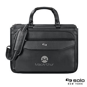 Solo New York Harrison Triple Compartment Briefcase