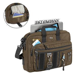 Solo New York Zone Briefcase Backpack Hybrid